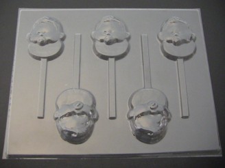 4223 Baby Boy Face Chocolate or Hard Candy Lollipop Mold